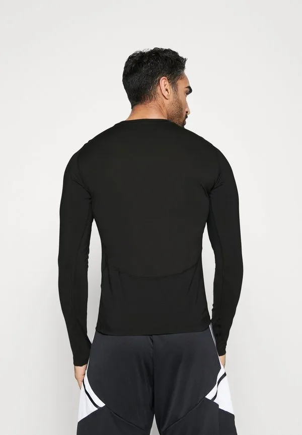 Футболка techfit ls tee m undershirt Adidas Performance, Black — фото 3