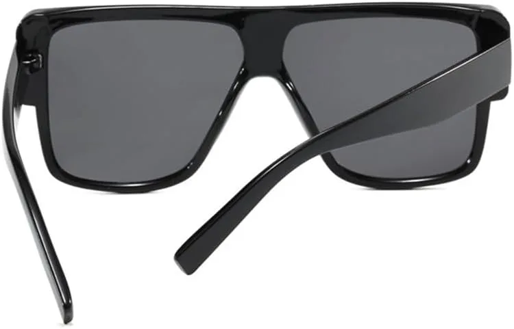 

Солнцезащитные очки UV400 — увеличенного размера, градиентные, конфетные цвета, для женщин и мужчин, для бега и занятий спортом на открытом воздухе UYPTK, Black Grey