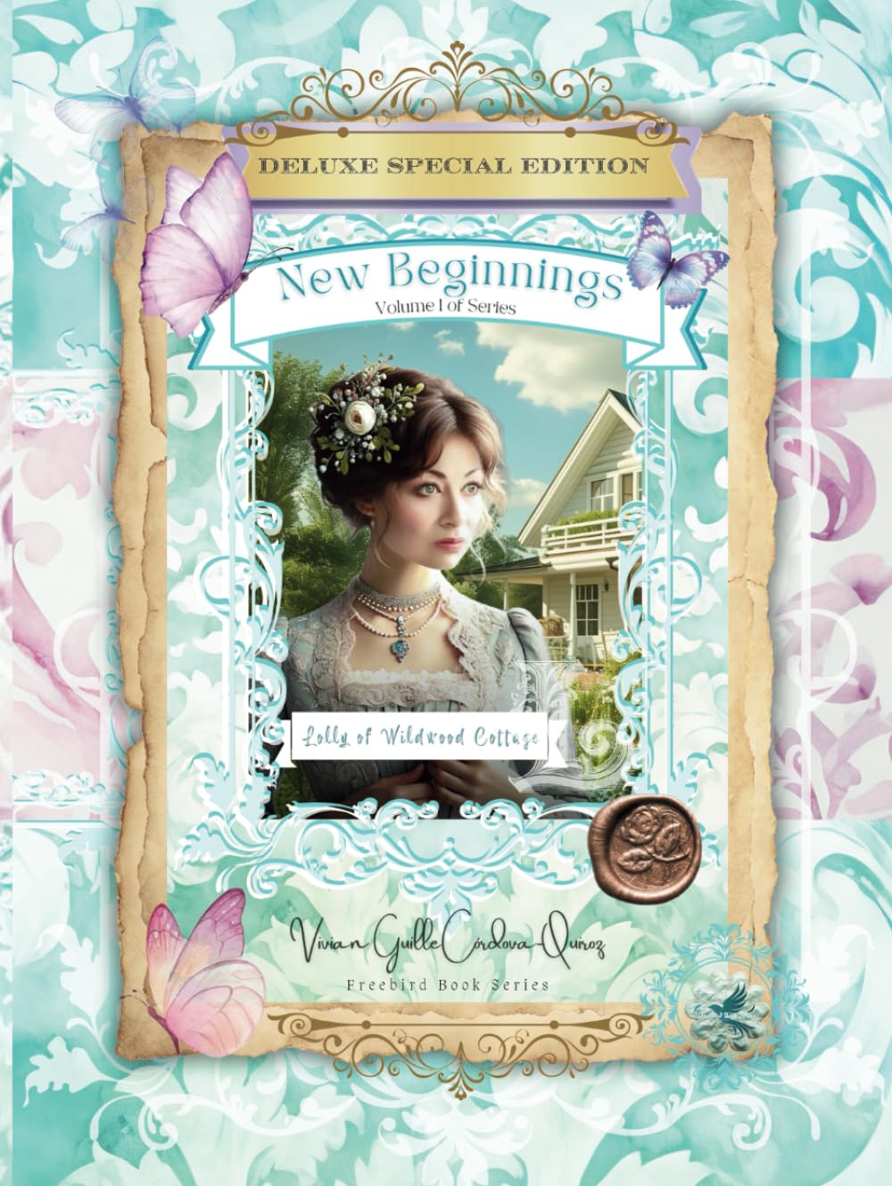 

LOLLY OF WILDWOOD COTTAGE: Volume 1 - New Beginnings (Deluxe Hardcover Edition): 8.5x11 Bilingual - Full Colour (Independently published)