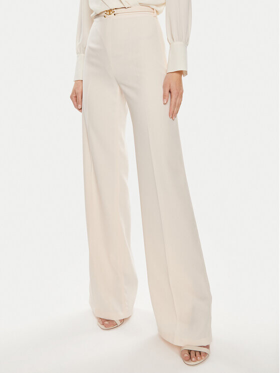

Брюки Elisabetta Franchi, экрю