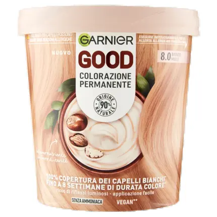 

Перманентная краска Garnier Good 8.0 Honey Blonde