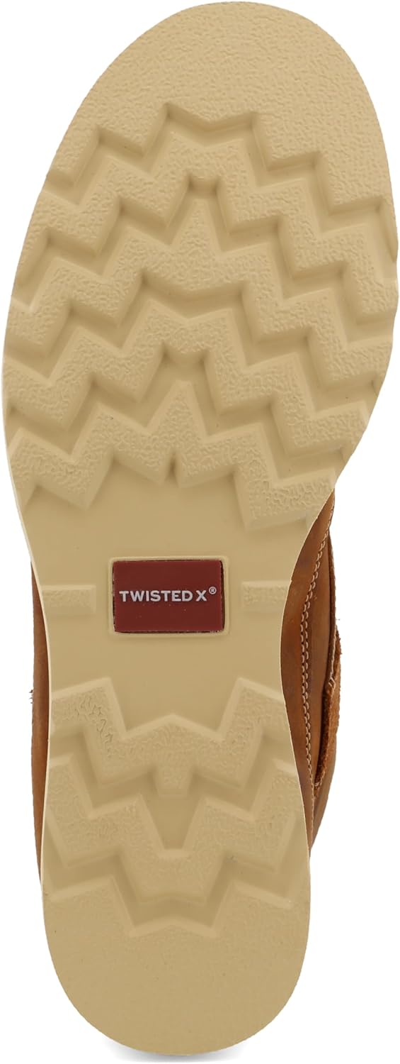 Ботинки Twisted X Men's с 10 см клиновидной подошвой, с круглым носком, Oiled Saddle — фото 4
