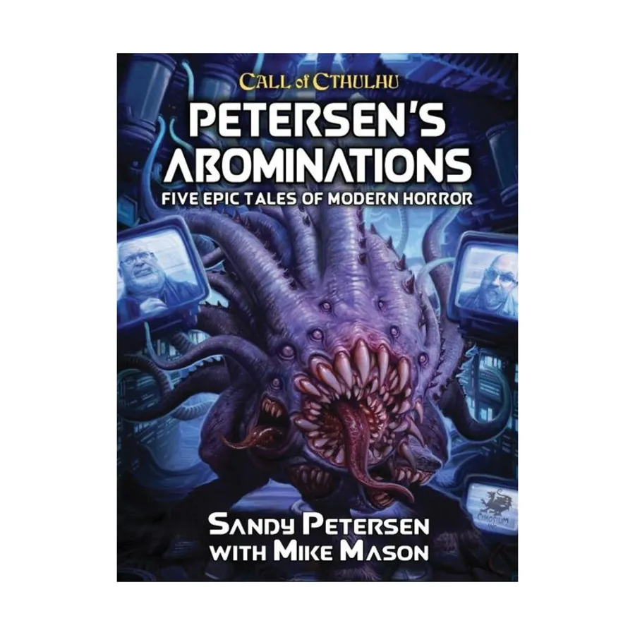 

Petersen's Abominations - Tales of Sandy Petersen, Call of Cthulhu - Rule, Source & Supplement Books (Chaosium 5.6-6th Editions), твердый переплет