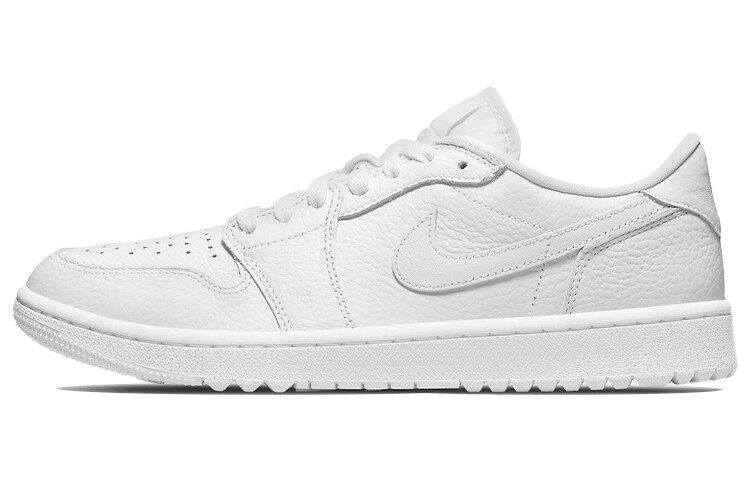 Jordan 1 Retro Low Golf тройной белый
