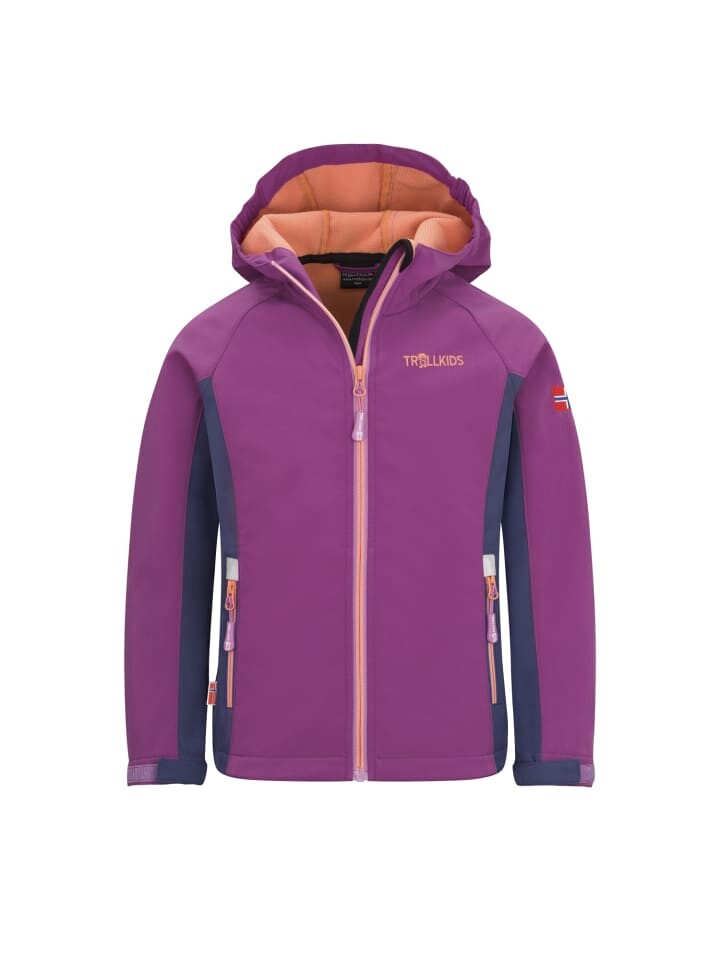 

Куртка Trollkids Kristiansand, цвет mallow pink