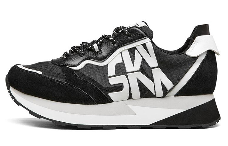 

Кроссовки Heydayz женские с низким верхом, черные/белые Skechers