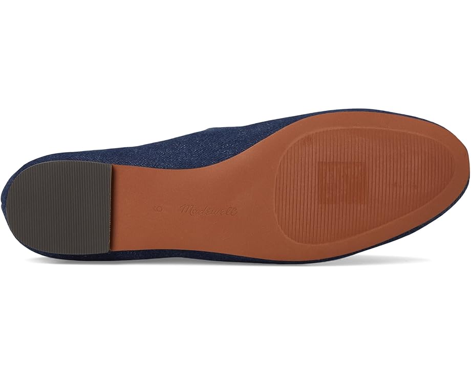 Балетки Madewell Hera Grommet Mary Jane Flat, цвет Dark Denim Multi — фото 3