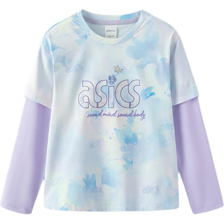 

Детская футболка ASICS, светло-фиолетовый