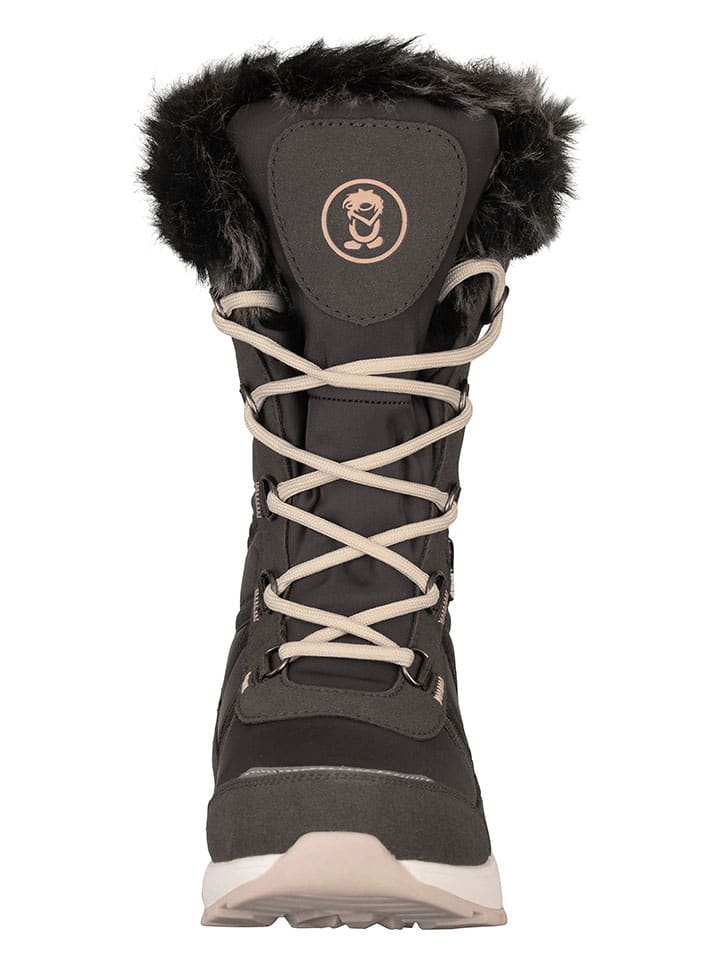 Trollkids Зимние ботинки "Hemsedal Winter Boots XT" антрацитового цвета — фото 3