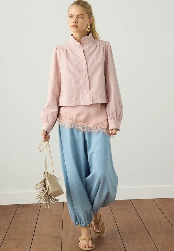 Куртка Next, pink, розовая — фото 4