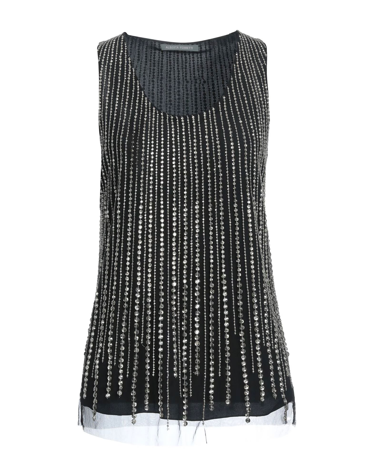 

Топ Alberta Ferretti, черный