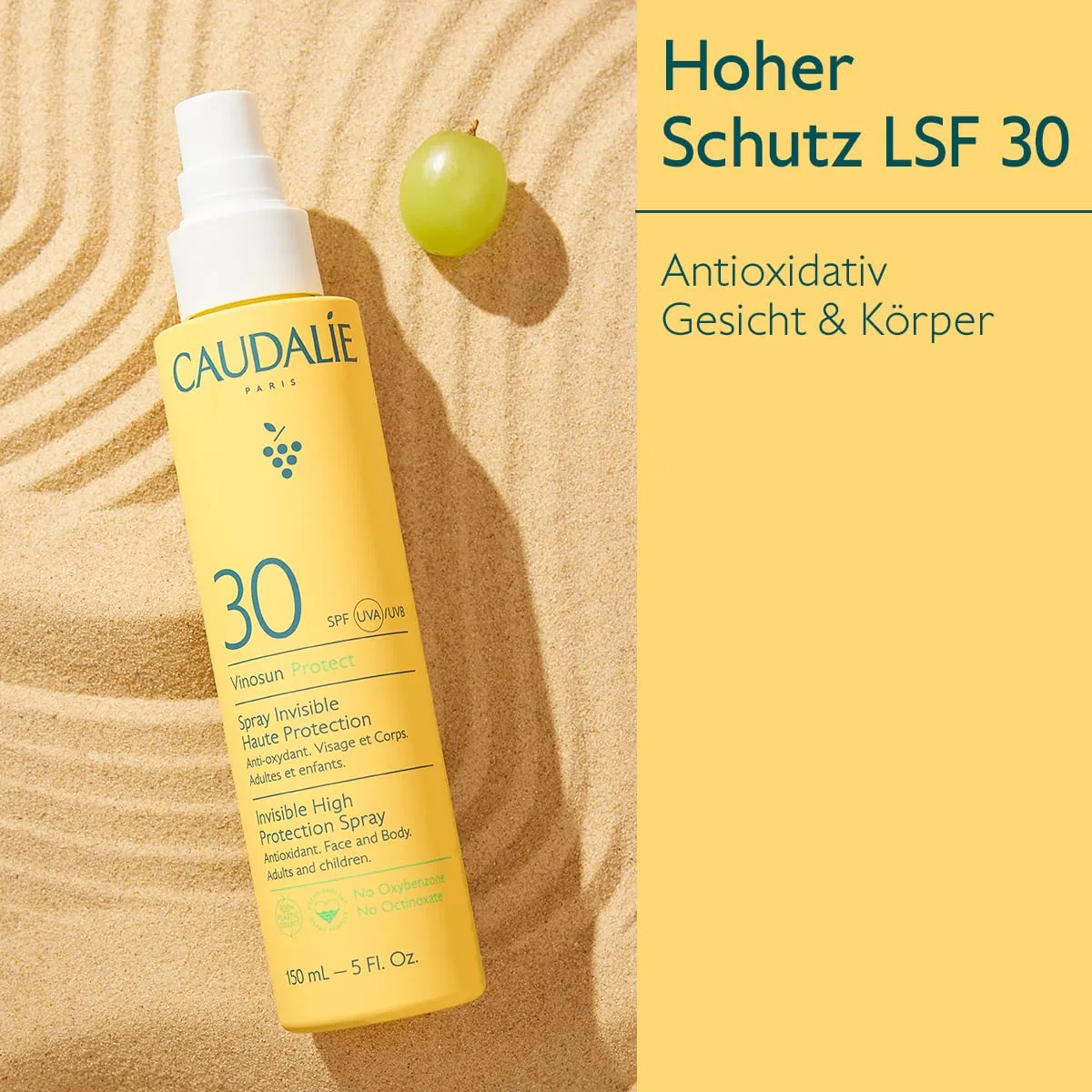 Невидимый солнцезащитный спрей Caudalie Vinosun Protect SPF 30, 150 мл Caudalie — фото 2