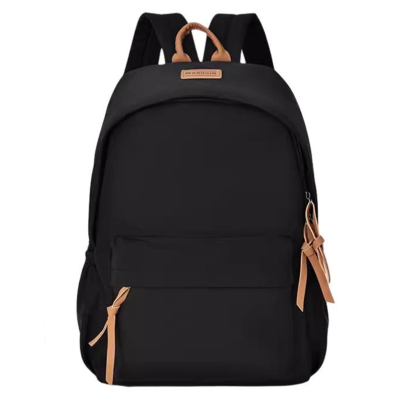 

WARRIOR Большой нейлоновый рюкзак для женщин белый яркий стальной синий матча лотос черный, Minimalist Style Black Flying Duck Charm