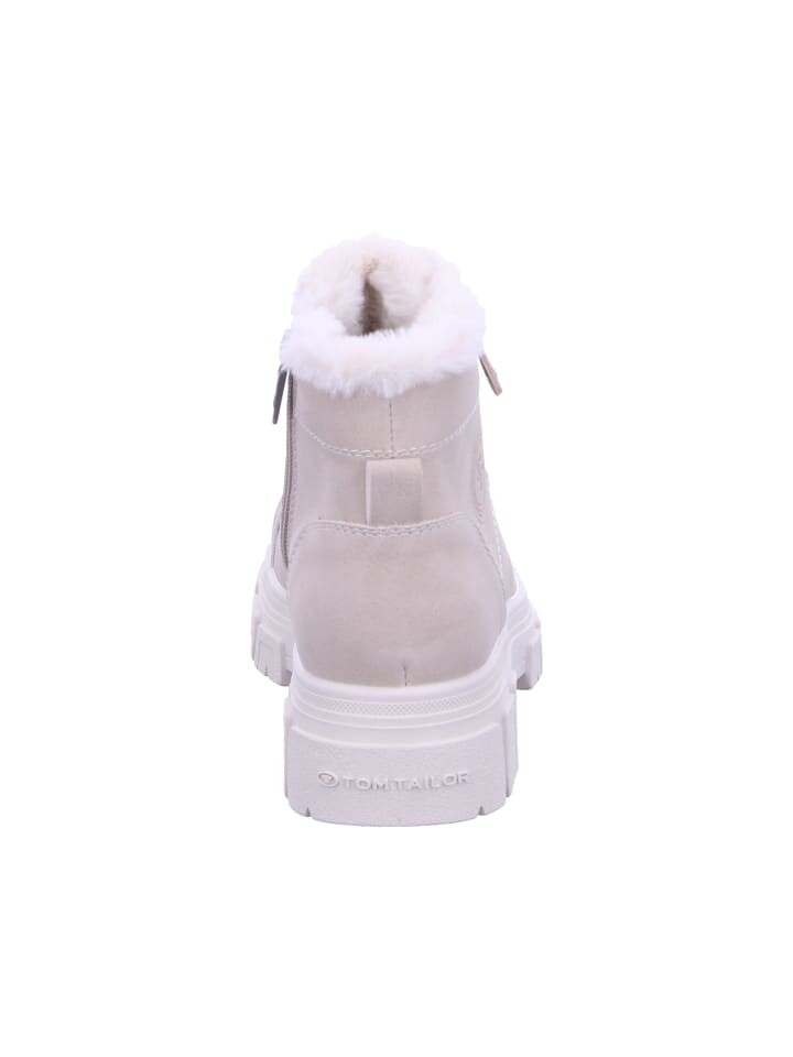 Сапоги Tom Tailor Winterstiefeletten, цвет cream — фото 2