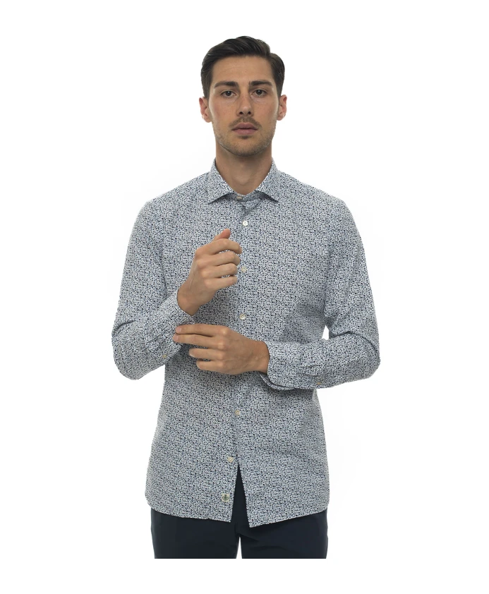 

Повседневная рубашка Luigi Borrelli Napoli, мультиколор