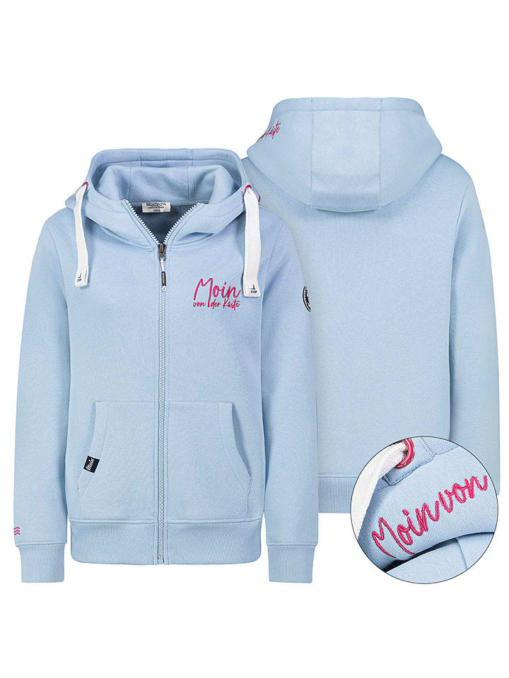 

Светло-голубая толстовка Eight2Nine