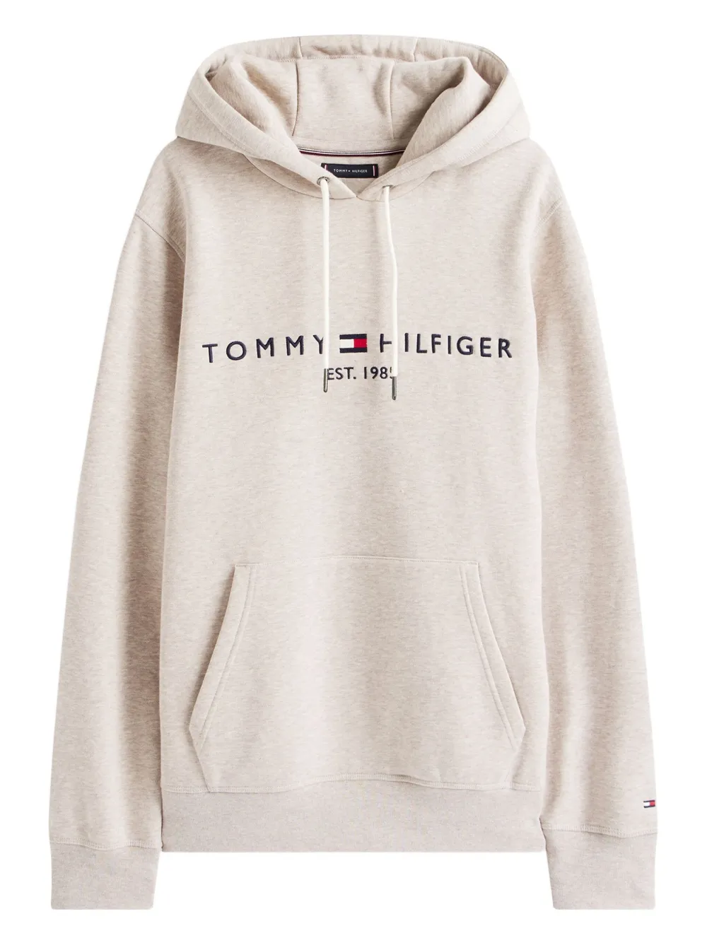 

Худи с вышитым логотипом Tommy Hilfiger, нейтральный