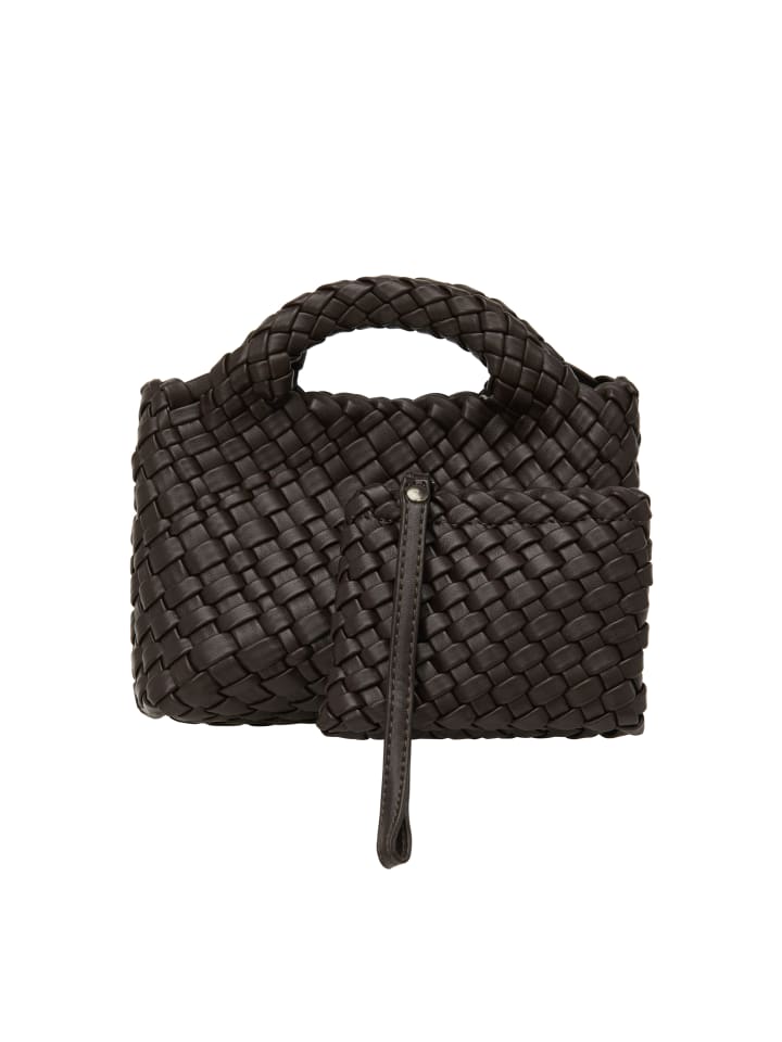 

Наплечная сумка faina, цвет dark coffee