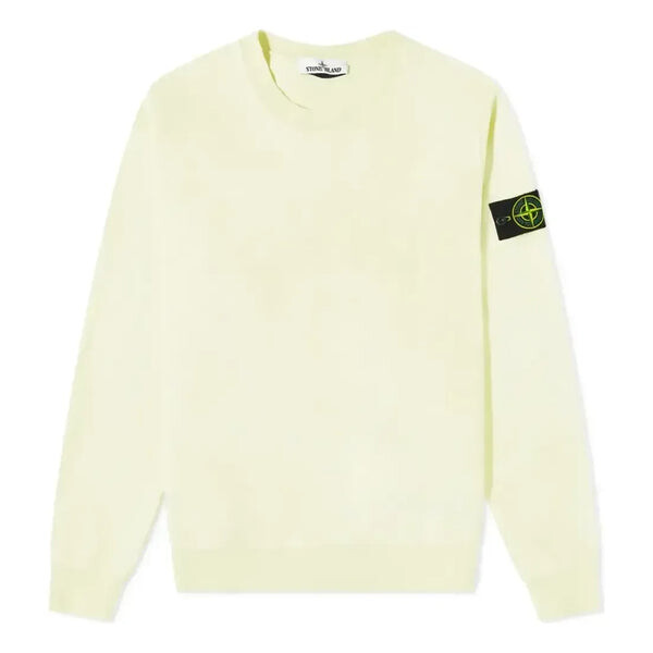 

Толстовка garment dyed crewneck sweatshirt 'lemon' Stone Island, желтый