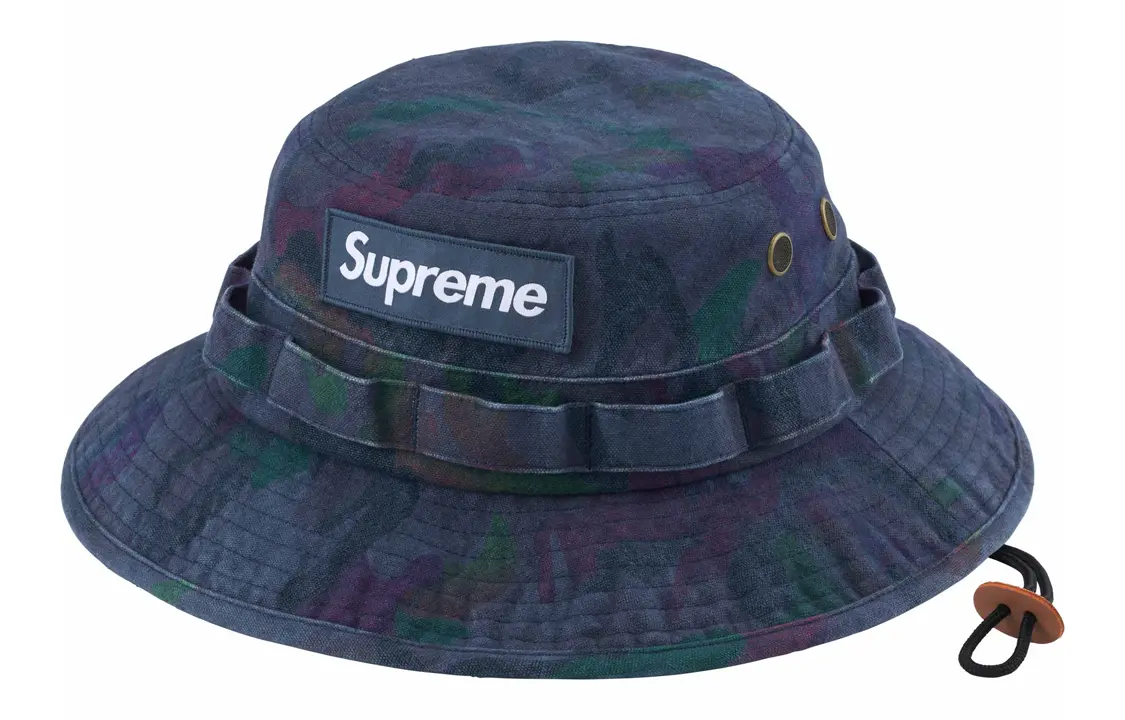 

Панама Supreme с логотипом, сине-фиолетовый