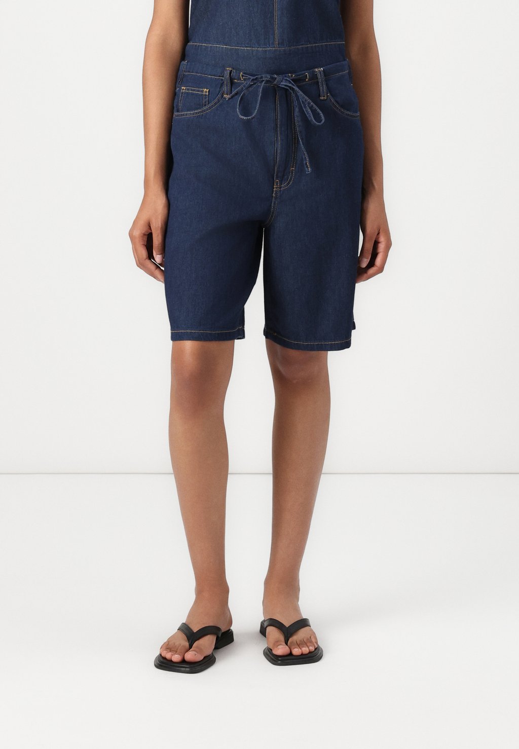 

Джинсовые шорты SABRINA TIE JDY, цвет Dark Blue Denim
