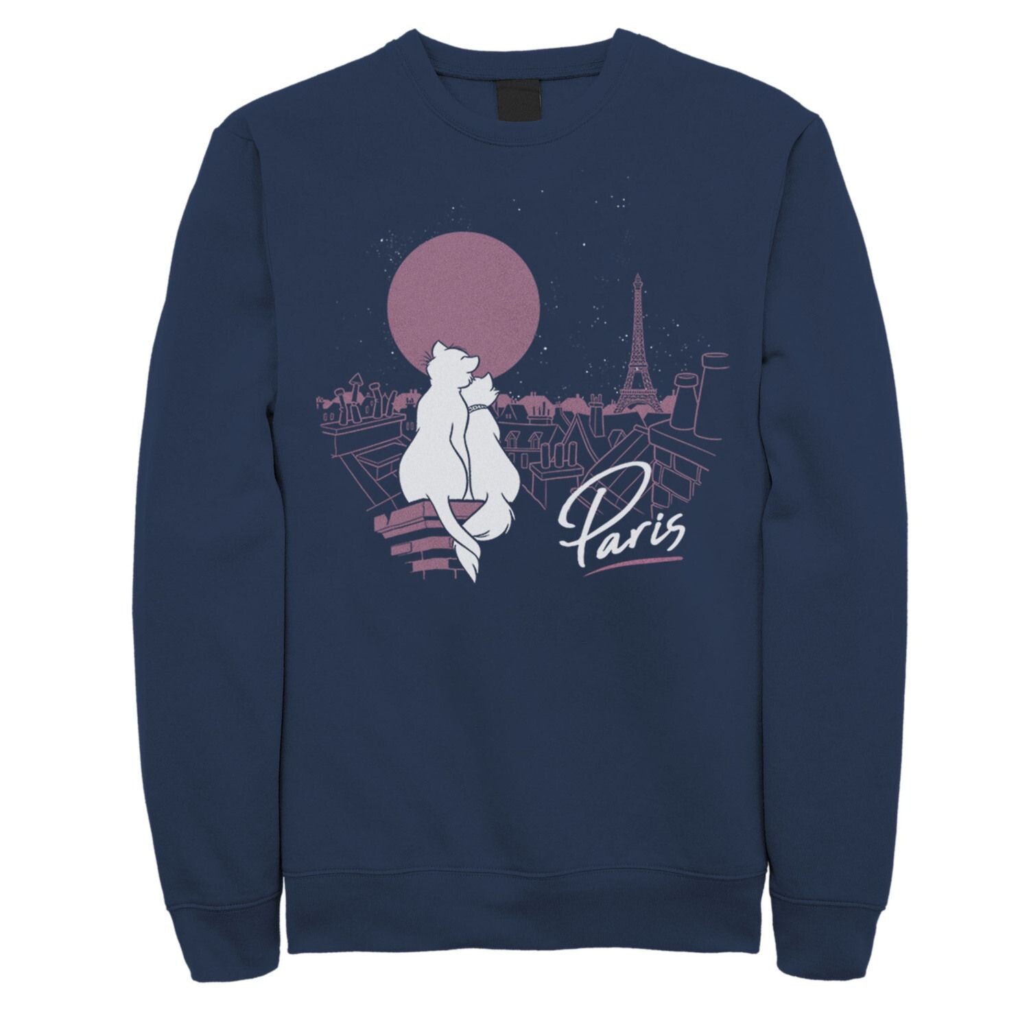 

Мужской свитшот Disney Aristocats Duchess And Thomas In Paris