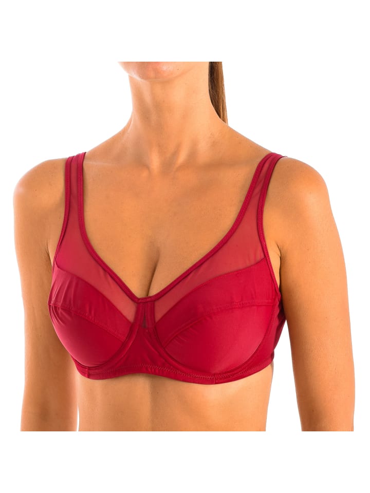 

Бюстгальтер на косточках DIM, красный