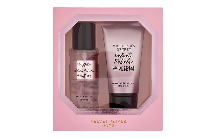 Набор Victoria's Secret Aqua Kiss: парфюмированный мист и лосьон для тела, 75 мл + 75 мл — фото 2
