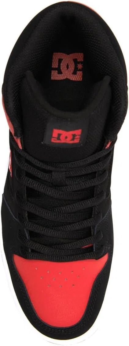 Кроссовки для скейтбординга DC Shoes Manteca 4 Hi-top, Black/Red — фото 4