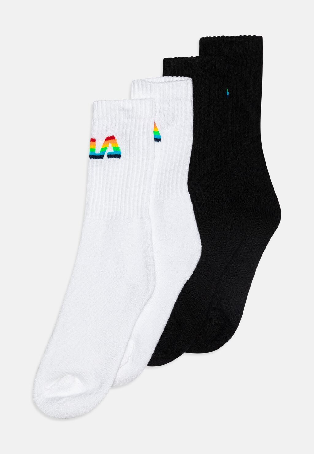 

Набор носков JUNIOR TENNIS RAINBOW LOGO UNISEX Fila, 4 пары, черный