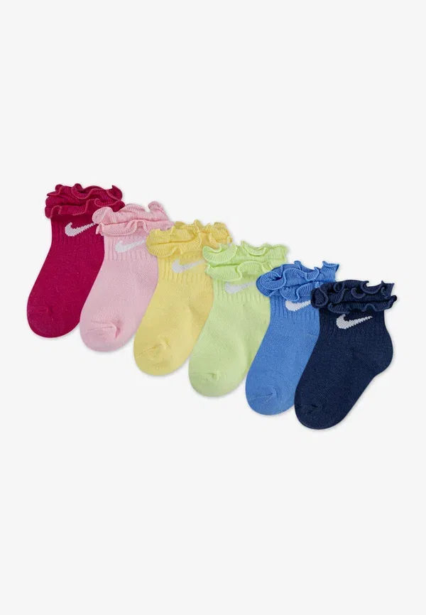Носки Nike Sportswear, 6 пар, ярко-розовый
