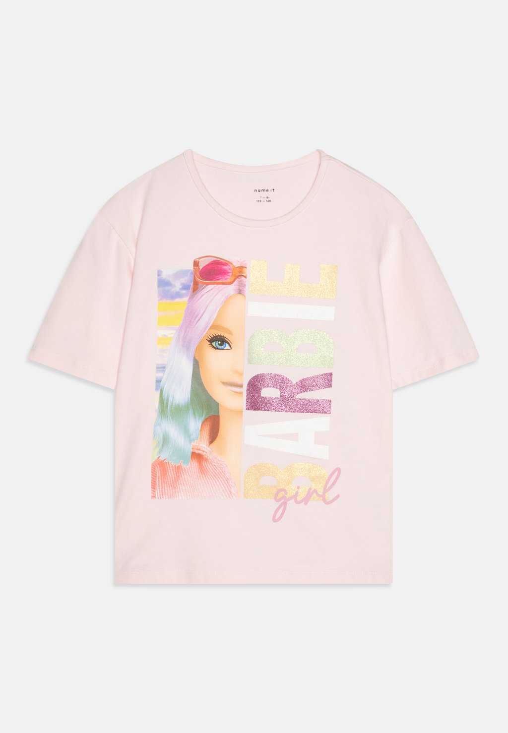 

Футболка с принтом NMFALDA BARBIE Name it, цвет Ballerina