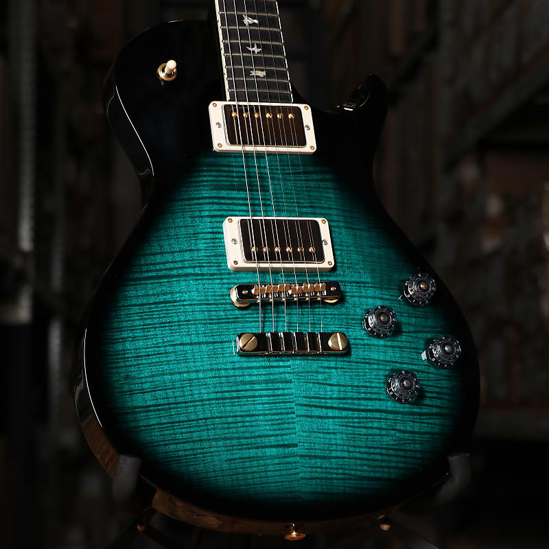 

Электрогитара Paul Reed Smith McCarty 594 SC 10-Top Electric Guitar in River Blue Wrap Burst with Case