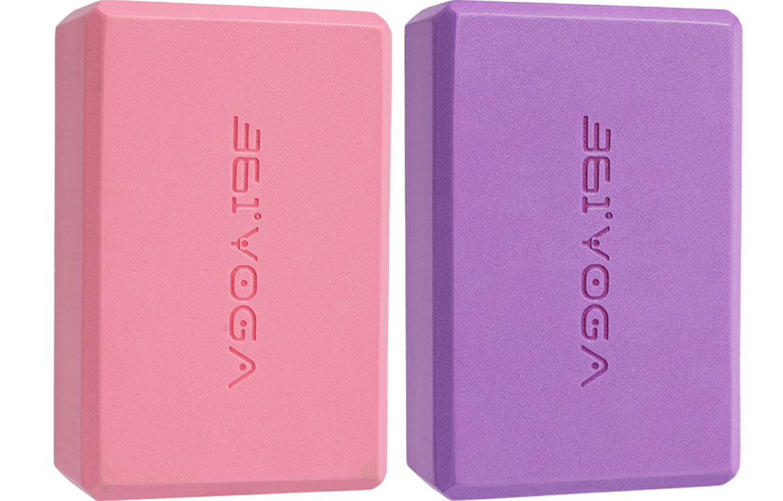 

Йога-блок Eco Friendly Eva Unisex 361°, cherry blossom розовый+темно-фиолетовый