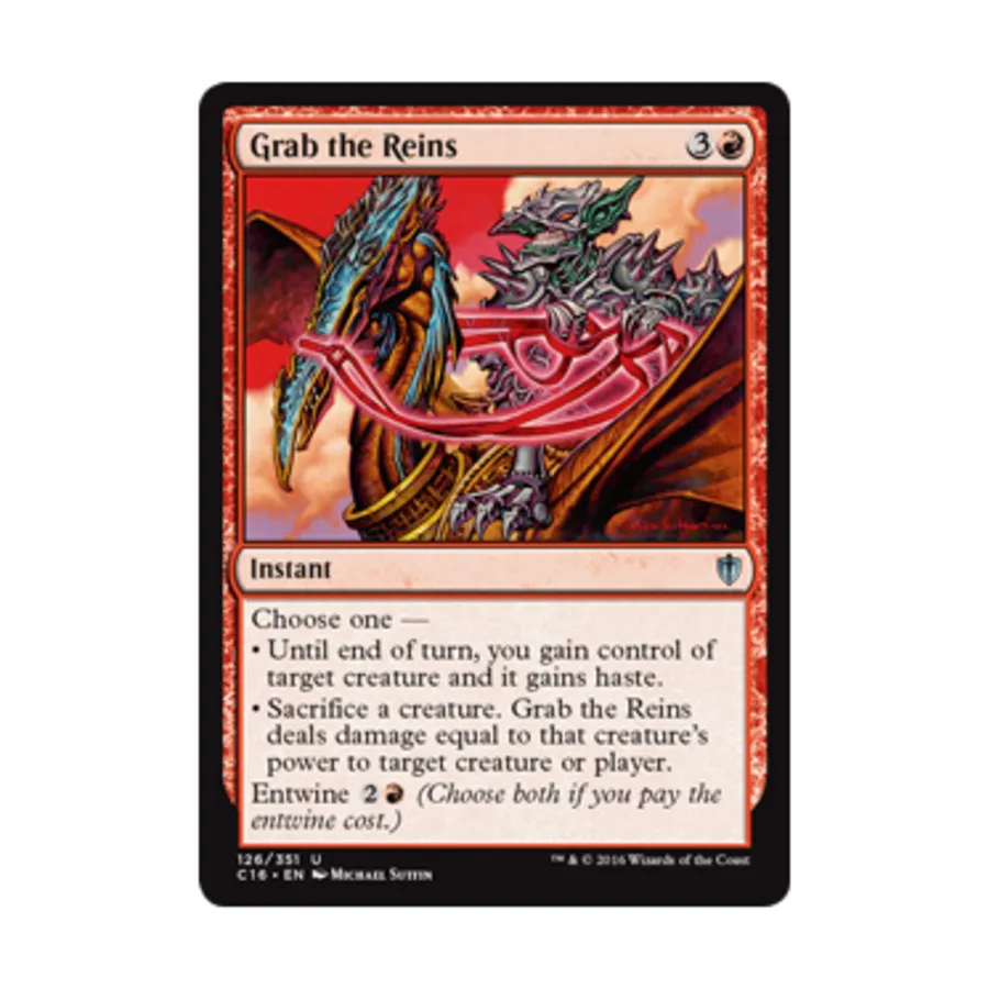 

CCG Возьмите поводья (U), MTG - Commander 2016