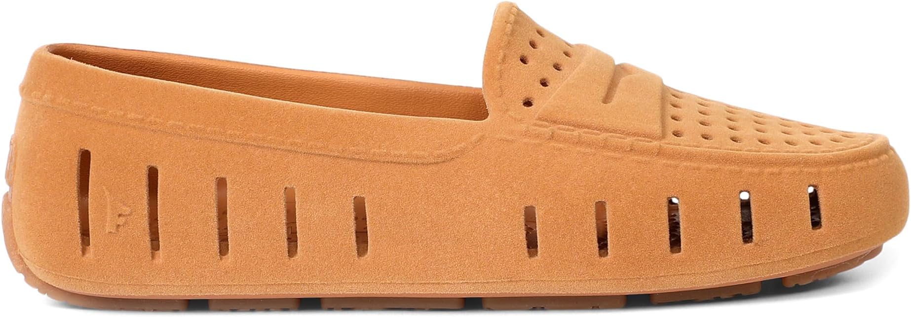 Лоферы Floafers Posh Driver Faux Suede, цвет Cognac Vegan Suede — фото 4