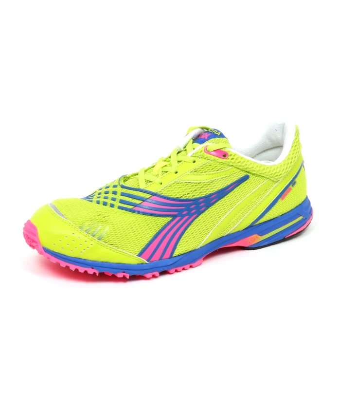 Флуоресцентно-Зеленые кроссовки Mythos Racer AX Diadora, зеленый — фото 2