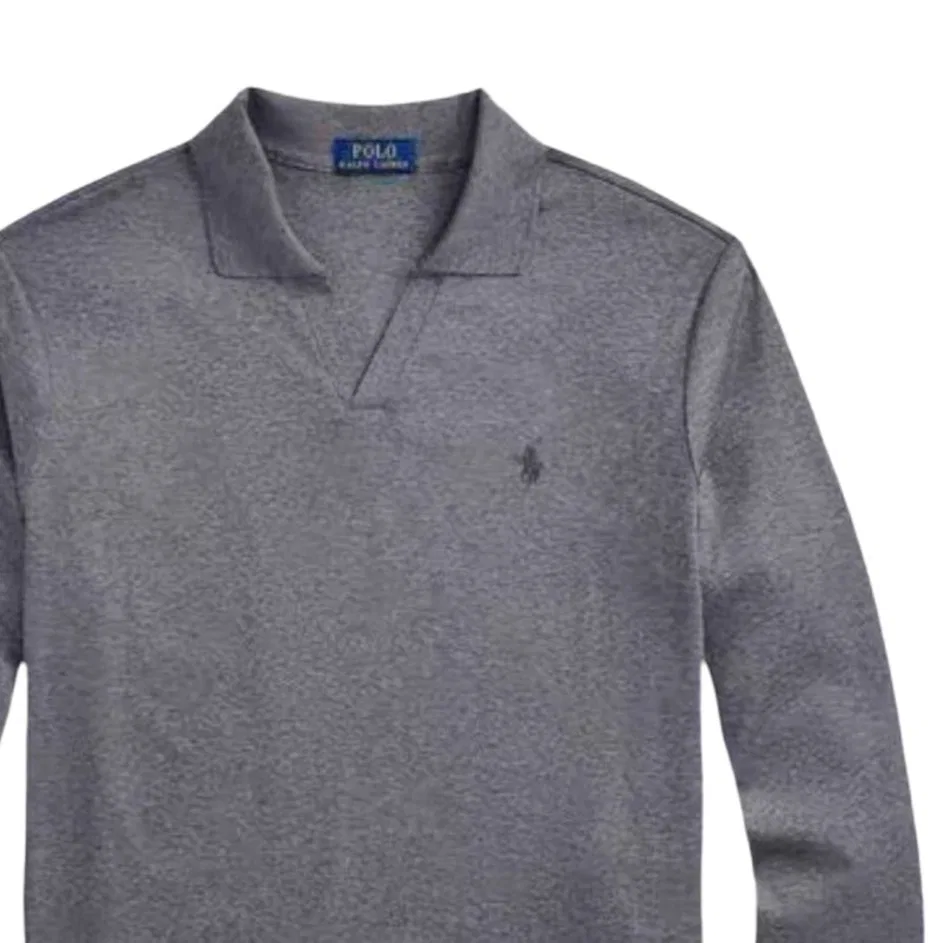 Поло классическое мужское Polo Ralph Lauren, Gray — фото 3
