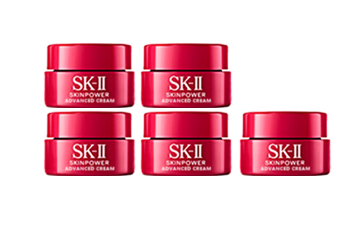 Набор уходовых средств для лица SK-II: эссенция Facial Treatment, 30 мл*3 + антивозрастной крем Skinpower, 2,5 г*3 — фото 4