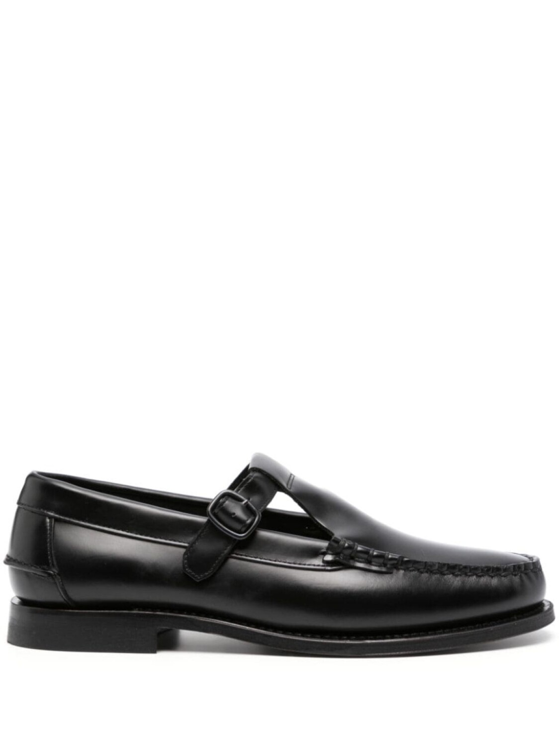 

Hereu Alber leather loafers, черный
