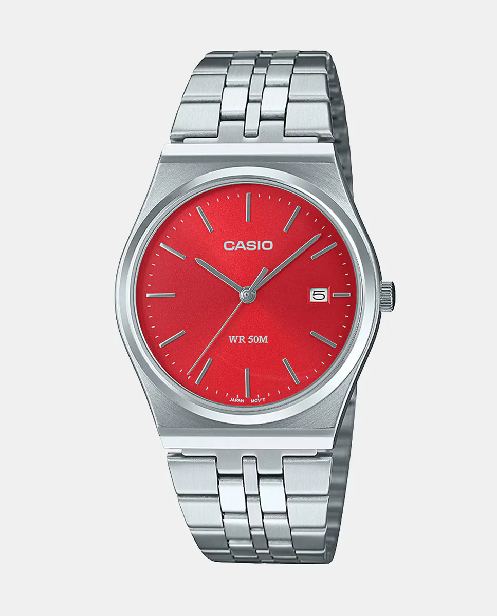 

MTP-B145D-4A2VEF стальные мужские часы Casio, серебряный