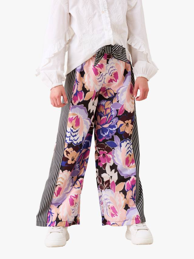 

Детские брюки-клеш с принтом Angel & Rocket, Multi