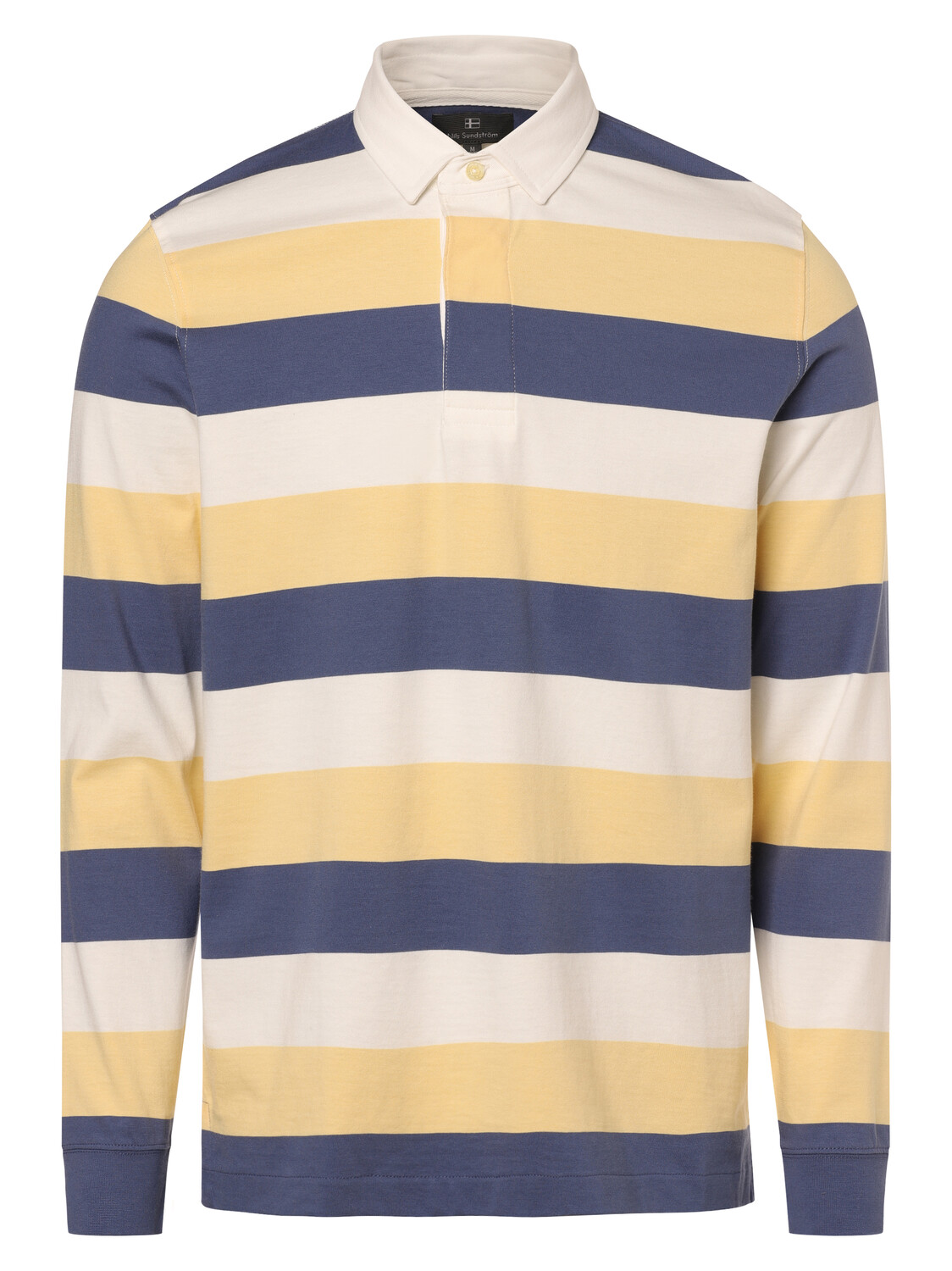 

Поло Nils Sundström Langarmshirt, синий