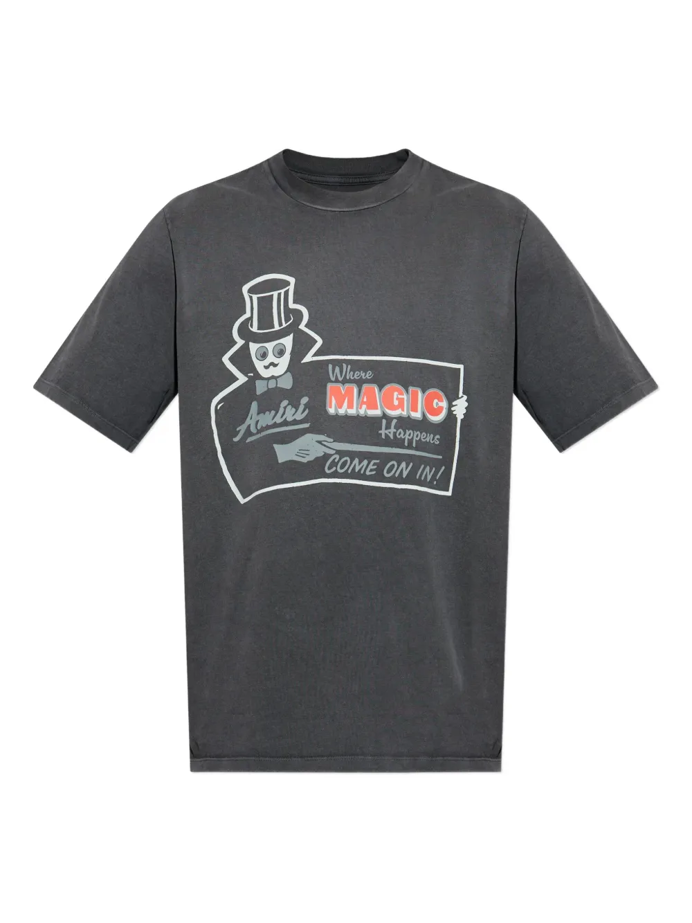 

Футболка из магического хлопка AMIRI, черный