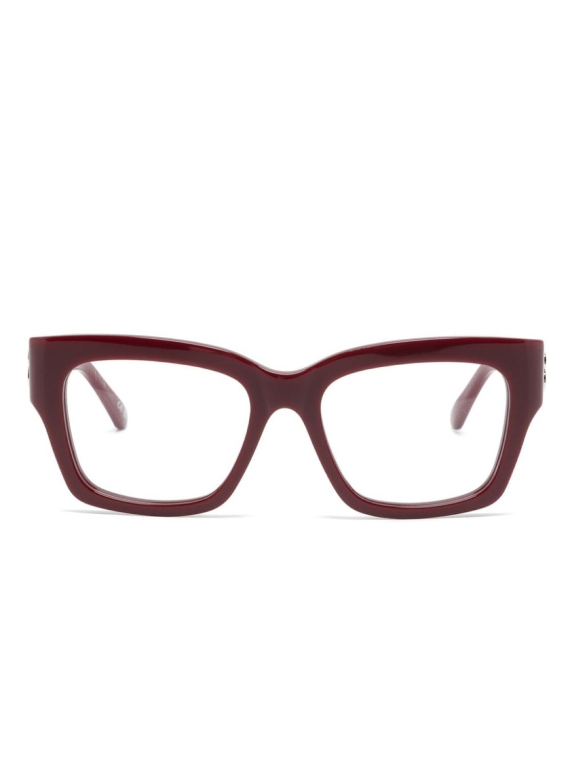 

Balenciaga Eyewear очки BB0325O в квадратной оправе, красный