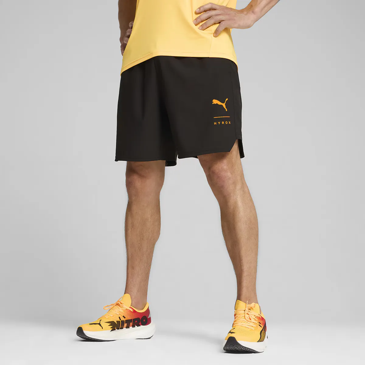 

HYROX x PUMA Fuse Stretch 7 дюймов Мужские шорты Короткие Puma, чёрный
