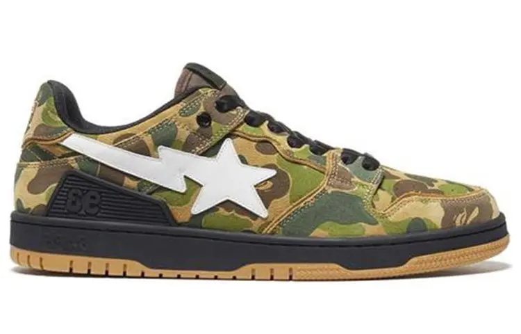 

BAPE Bape SK8 Sta ABC Камуфляж Зеленый A Bathing Ape