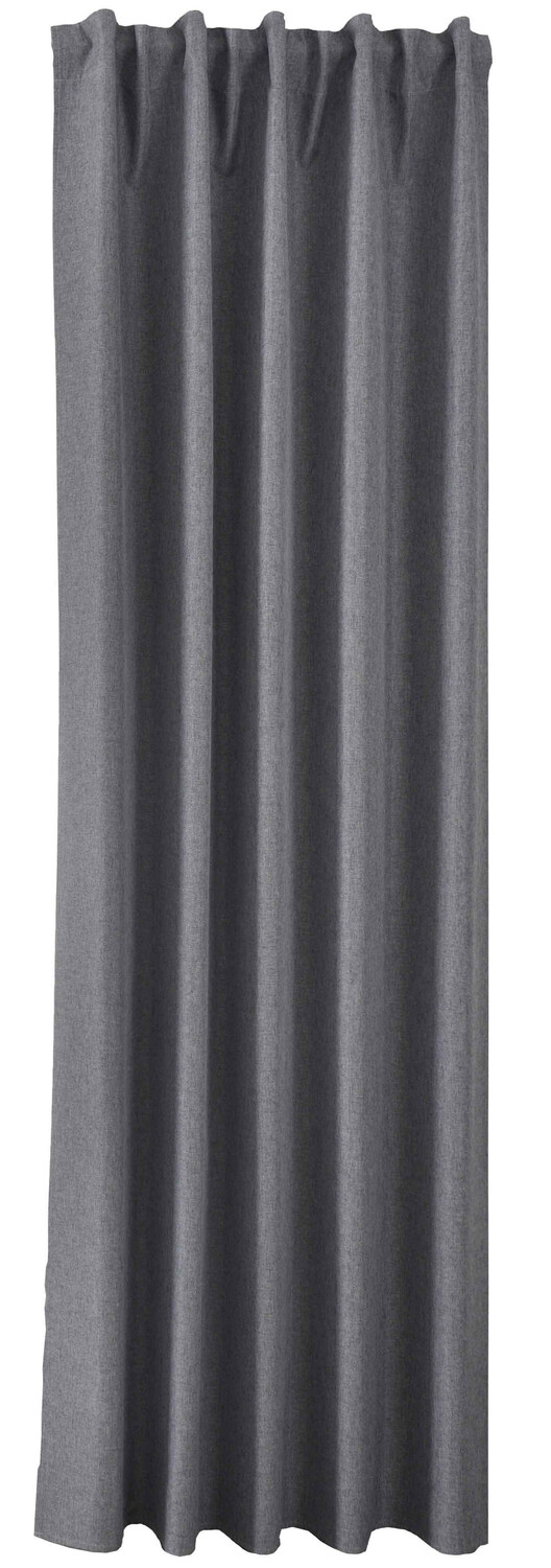 

Шторы curtain boston dark вxш Gardinenbox, темно-серый