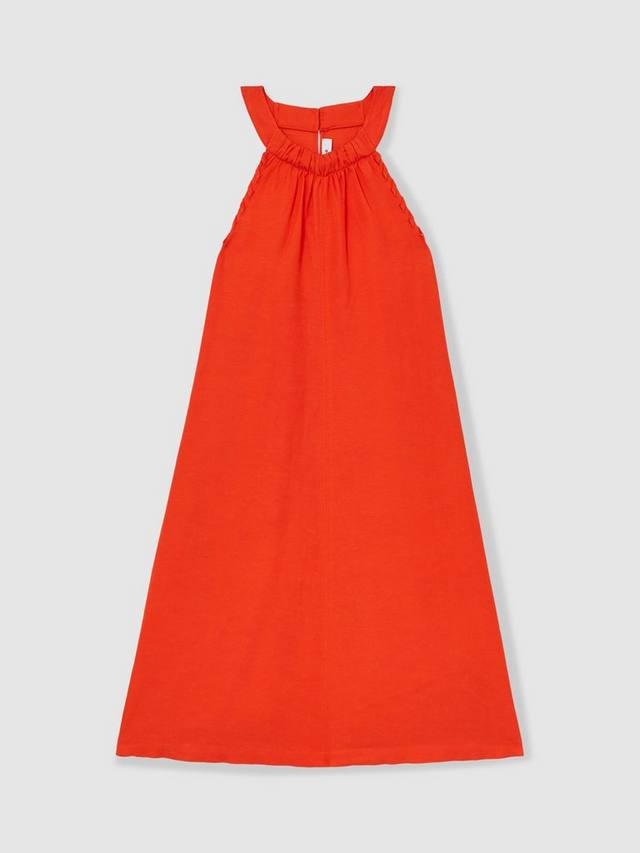 

Детское платье Erika Whipstitch без рукавов Reiss, Red