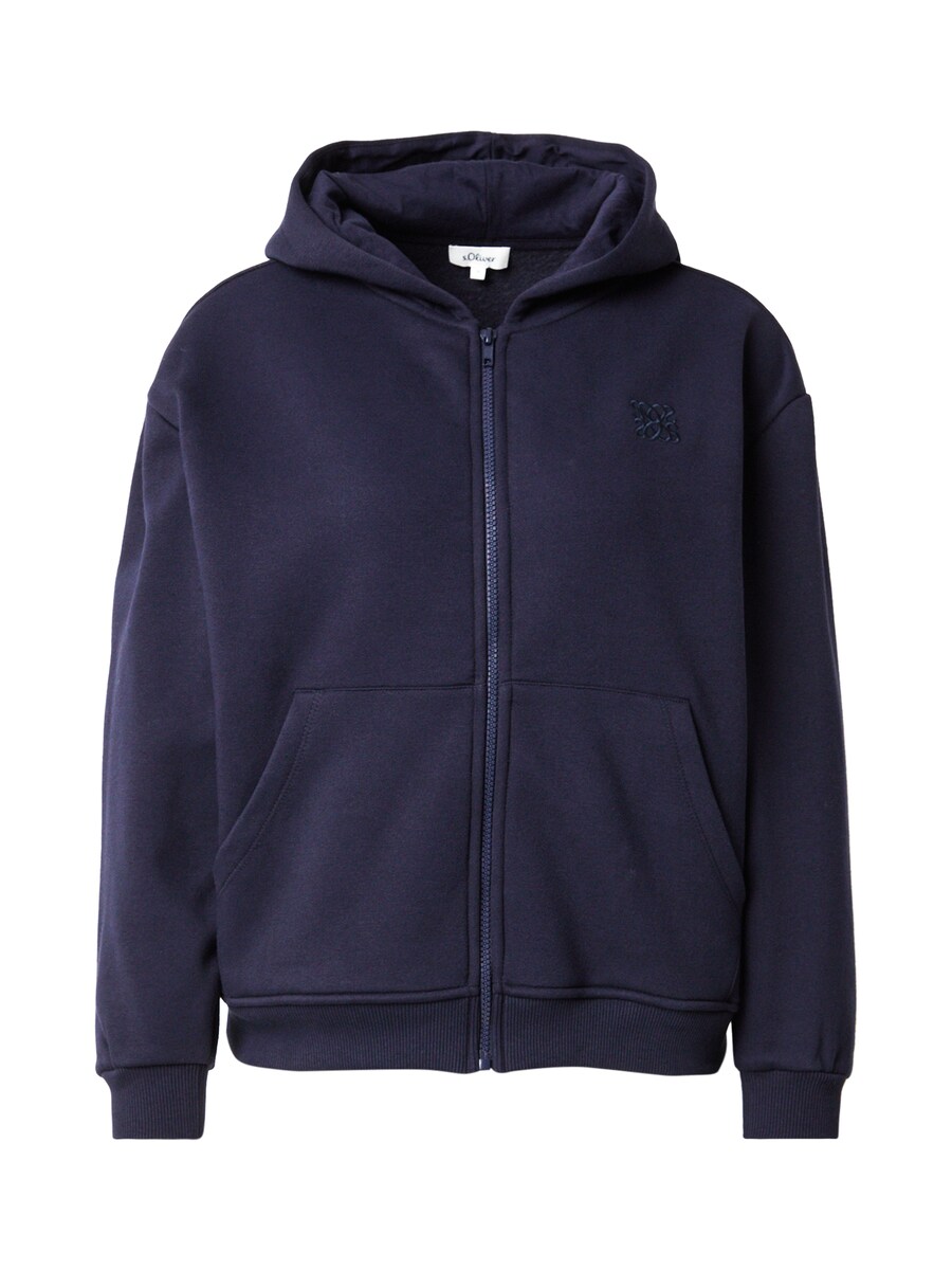 

Худи с капюшоном на молнии s.Oliver, Navy